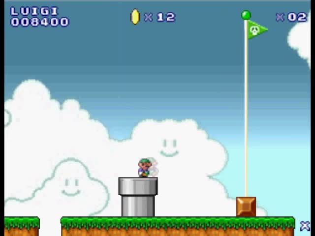 Don't Look Back - Super Mario Flash Stage