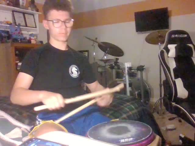 just a random snare solo before bed