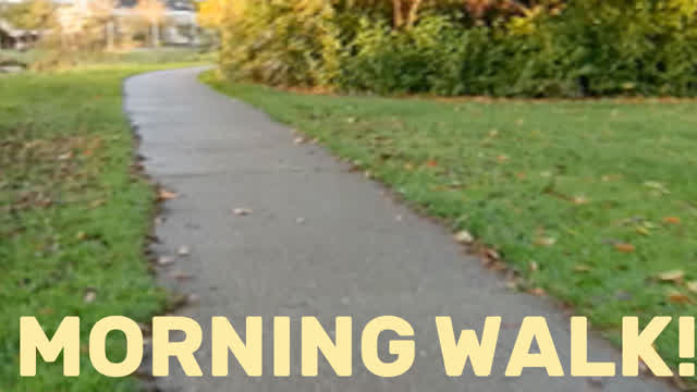 Nice Morning Walk!