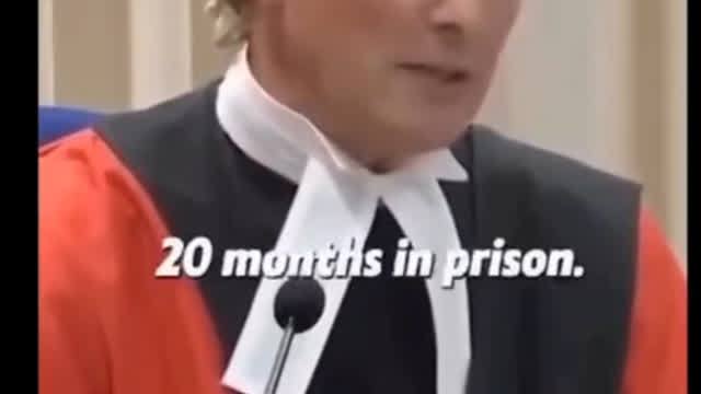 That judge should be in prison for life. You guys are being invaded and can't even talk about defend That judge should be in prison for life. You guys are being invaded and can't even talk about defend