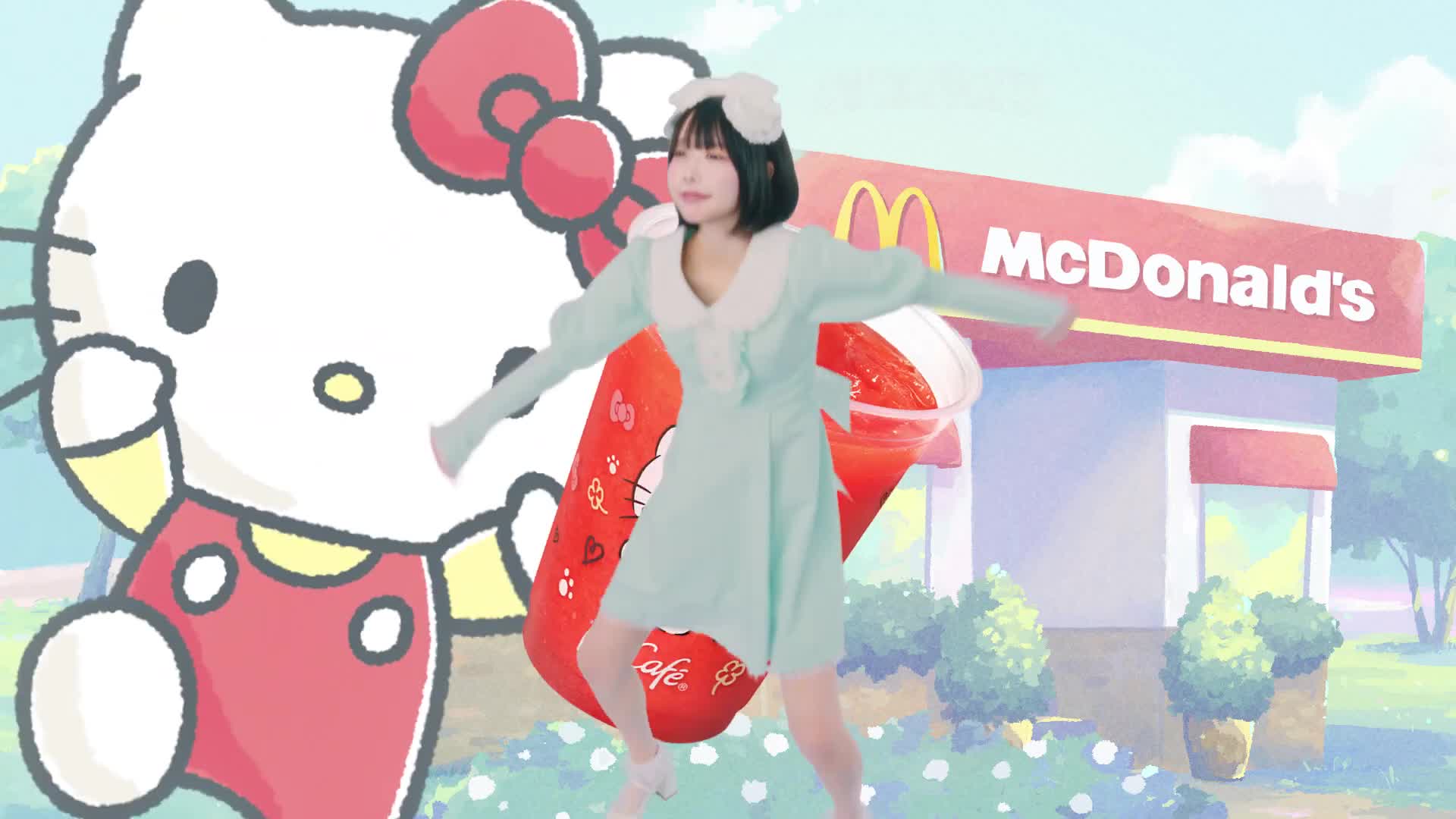 「マックに甘いの飲みにこないか キティとプリン」篇 15秒 - マクドナルド公式（McDonald’s）