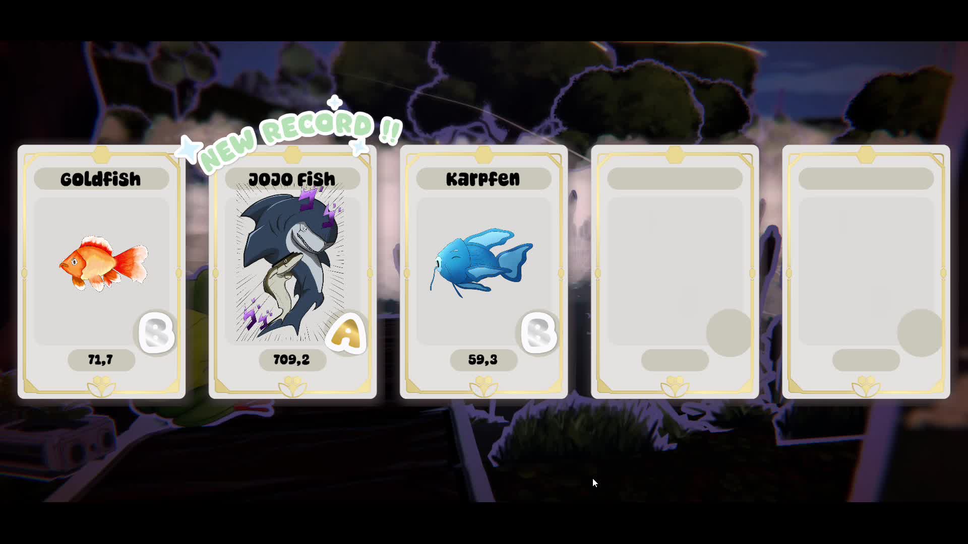 Hooked!! - Sólo pesca de cartones y sonidos relajantes de la naturaleza