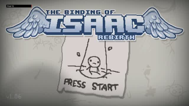 The First 15 Minutes of The Binding of Isaac: Rebirth (Wii U)