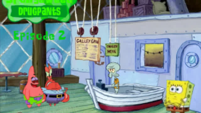 SpongeWeed | Season 1 Episode 2 | The Krabby Patty With Sugar