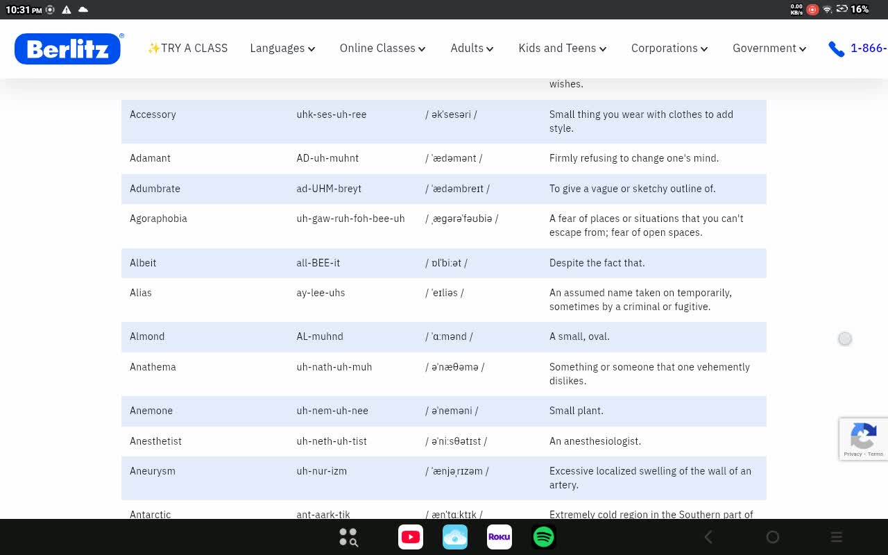 saying hard to say words
