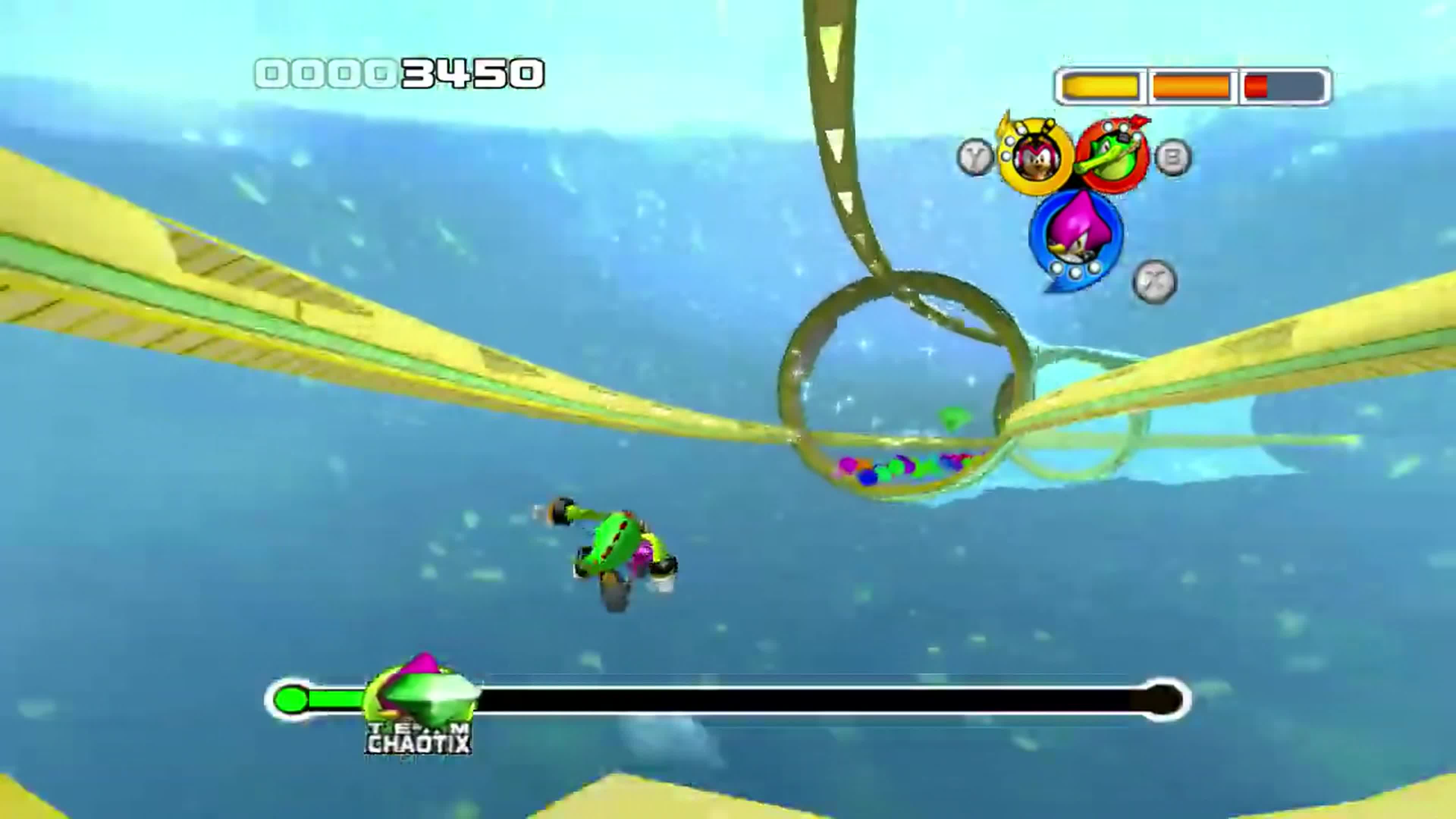 Special Stage Act 1 Team Chaotix Emerald Challenge