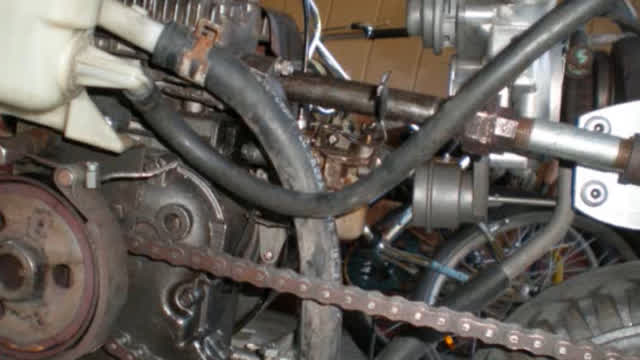 Turbocharged Mini Bike