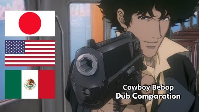 Cowboy Bebop Movie_ Spike Vs Vincent en el Metro (Comparación de  3 Doblajes)