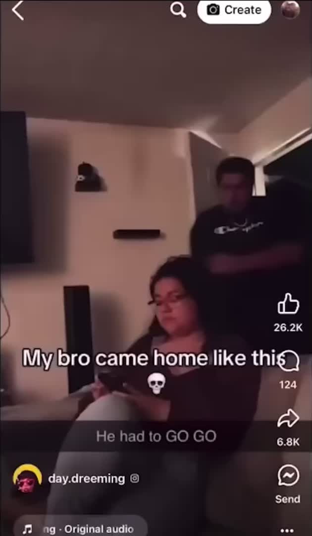Bro had to shit BAD