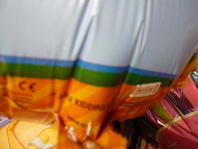 Bibi BlocksBerg Mylar balloon