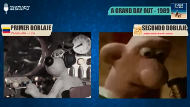 Comparación de doblaje (?) - A grand day out vs Parodiadoranimado (refrito)