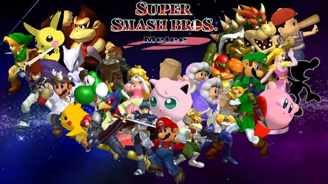Super Smash Bros Melee Gameplay Test