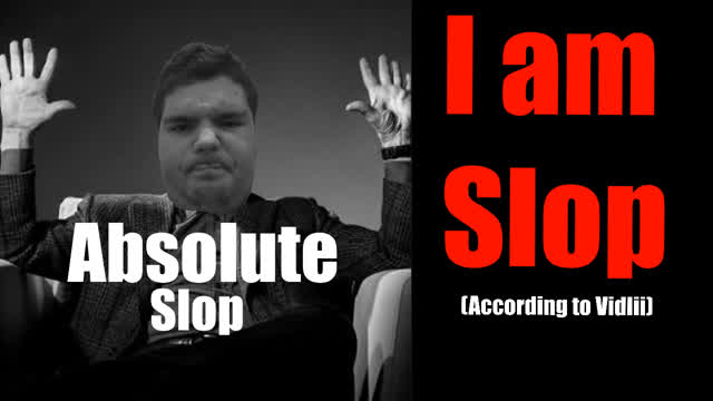 I am slop :(