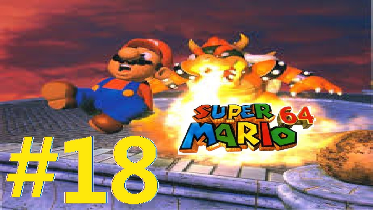 Let´s Play Super Mario 64 ( 100% Deutsch ) Teil 18 Von frechen Affen und Fliegenpilzen! (2/2)