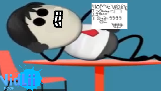 Vidlii Poop: Aumsum realises there's homework