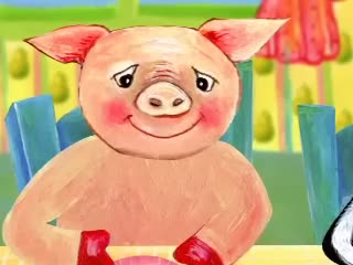 P ABC song  pig and penguin