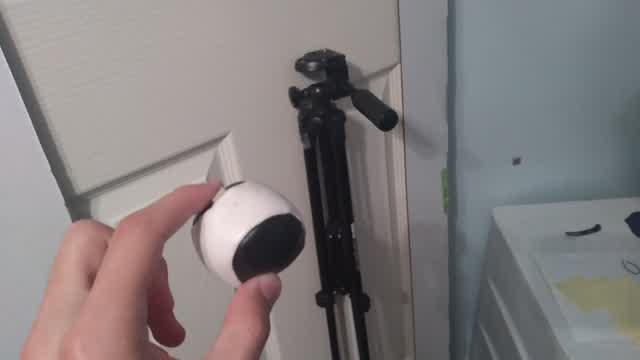 Throwing a Hacky Sack at a Tripod
