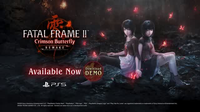 Fatal Frame 2: Crimson Butterfly Remake (Available Now Launch Trailer)