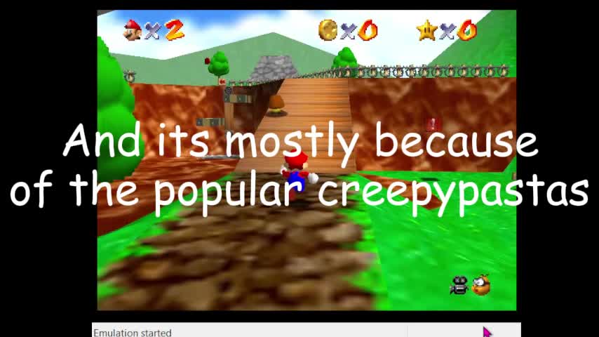 Playing Mario 64 (First video!!!)