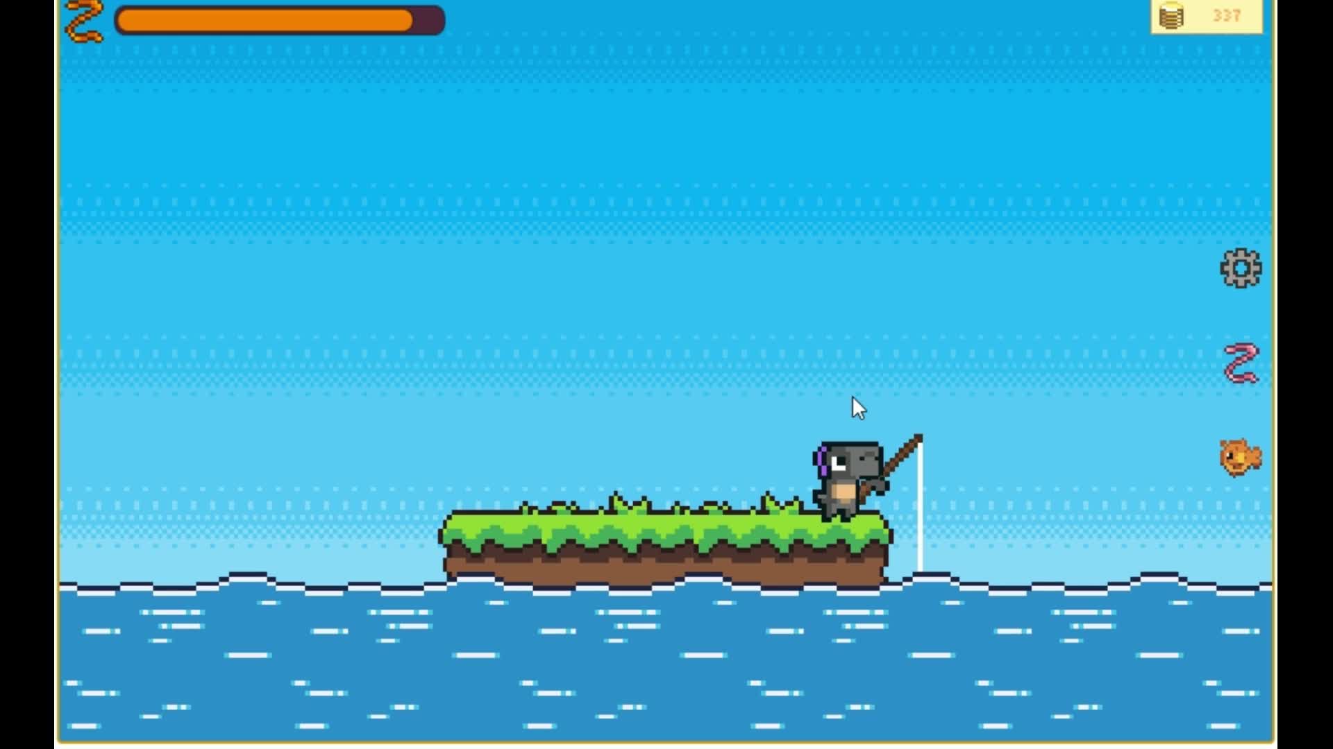 Dino Fishing - pesca tan estática que parece realista