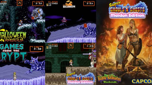 Games from the Crypt 2025 - Super Ghouls N Ghosts: Maiden Edition (Super Nintendo Rom Hack) Part 2