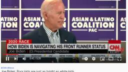 Racist Joe: "Poor kids are just as smart as white kids"