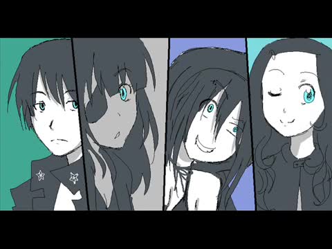 Black Rock Shooter - x4 【Mero, Meru, Mint, Meri】 (LOL)