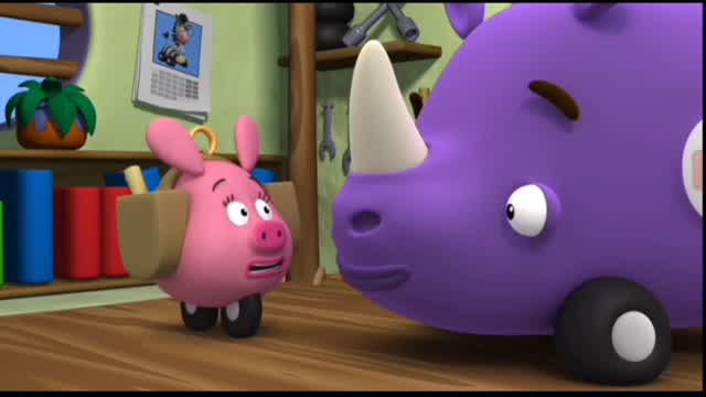 clip del episodio de Jungla Sobre Ruedas Rinolancia Enamorado #1