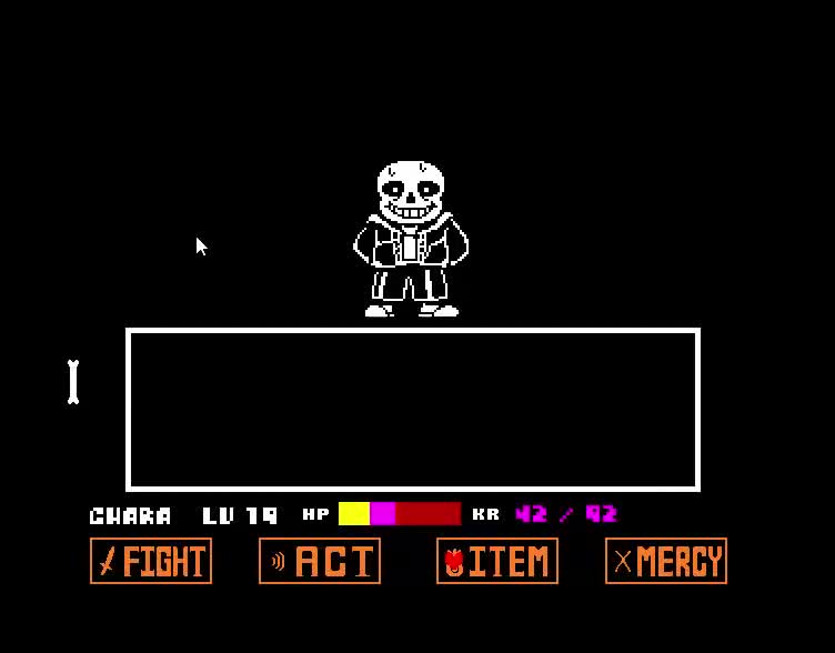 sansfight attempt