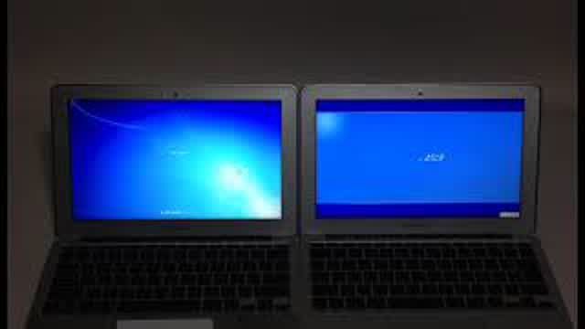 First generation MacBook Air 11 Windows XP vs Windows 7