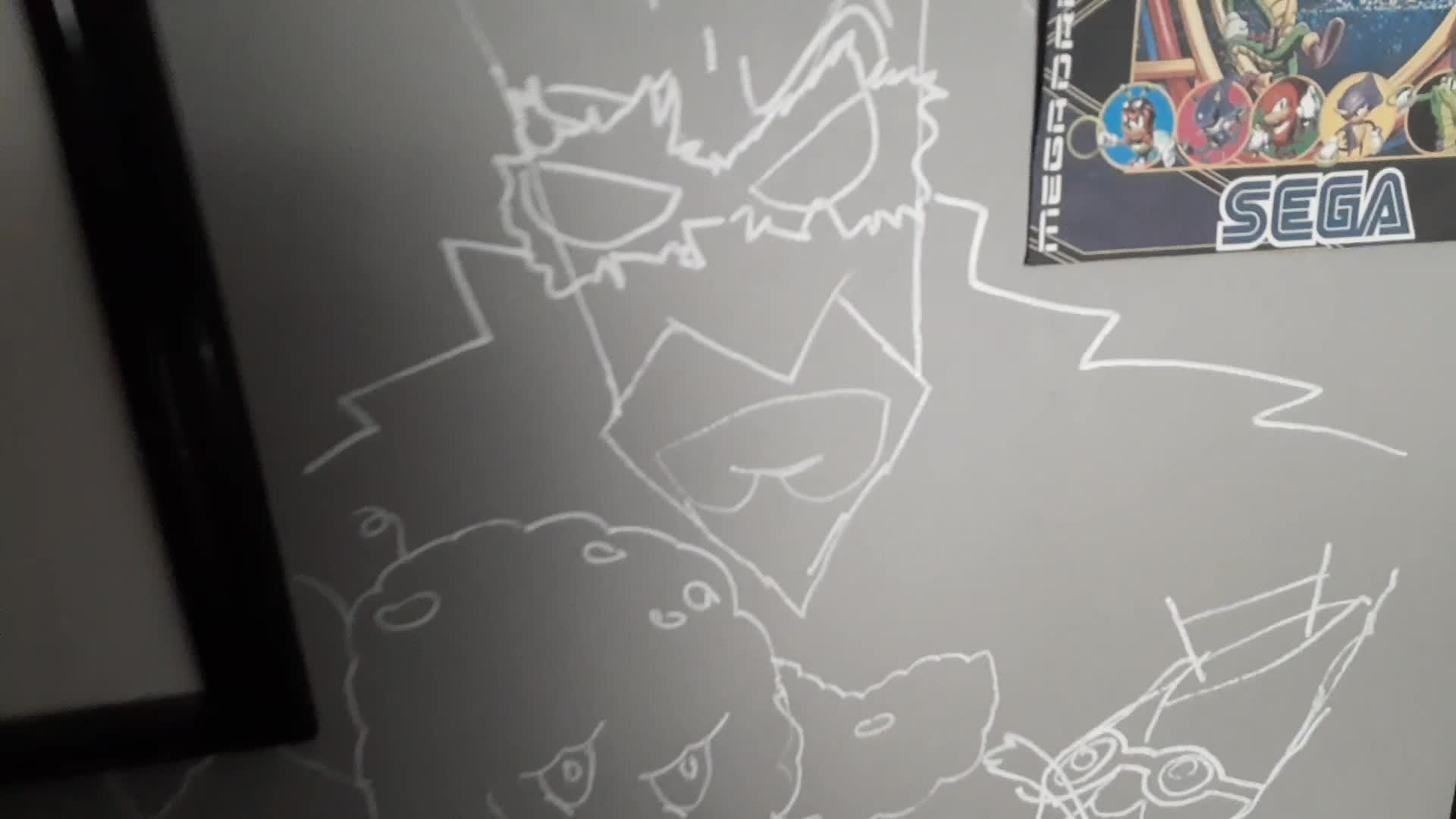 Sally Face guitar hero controller showcase