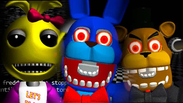 Freddy and Friends: The Educational Adventure (Demo) - Part 2 - Hitting Bonnie, Foxy Slee... (fr/en)