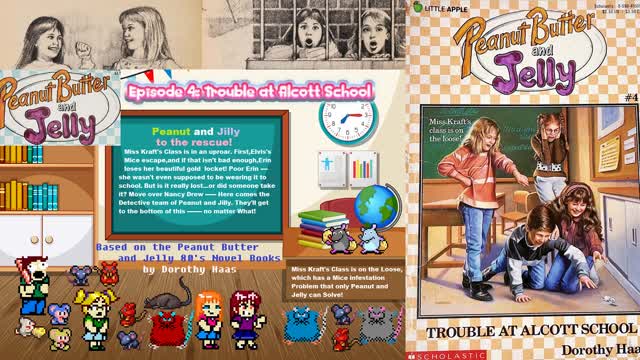 Peanut Butter & Jelly Vol 4 - Trouble at Alcott School [River City Ransom Style Fan Made Sprites)