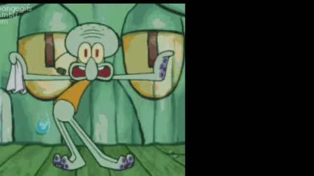 Squidward yell: the sequel