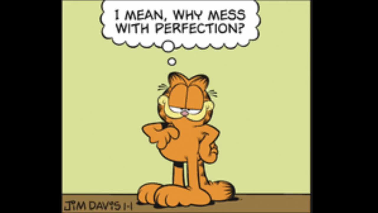 Garfield Tries to think of a New Year's Resolution this 2025 (Garfielf Dub)
