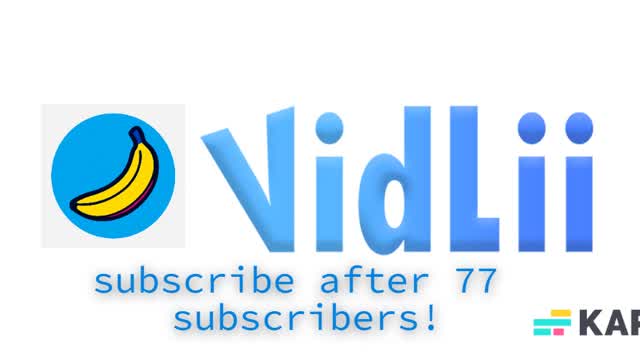 Dear VidLii: Please Subscribe When I Hit 77 Subscribers