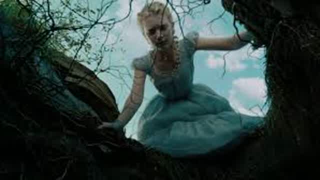 Alice In Wonderland Clip Alice Falls Into a Rabbit Hole 2010 HD