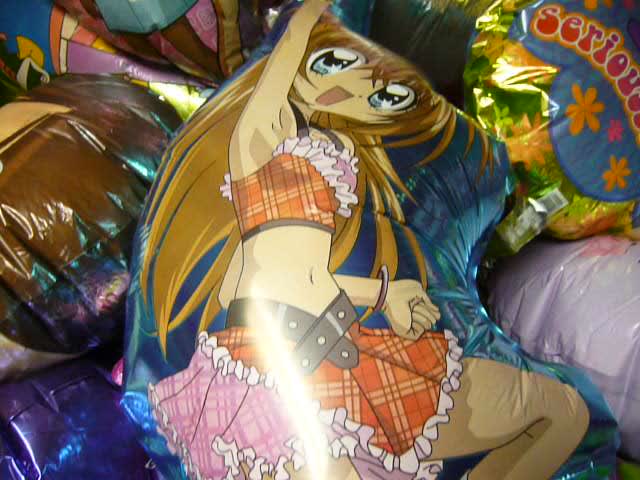 2006 Anime Mylar Balloon