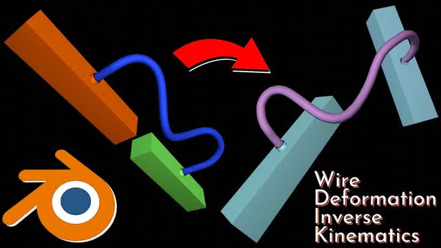 Blender: Wire Deformation With Inverse Kinematics (fr/en)