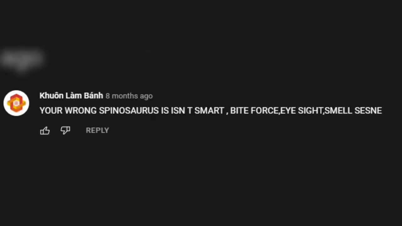Stupid Dinosaur Comments Episode 11: Billschannel and “Scariest Dinosaurs”