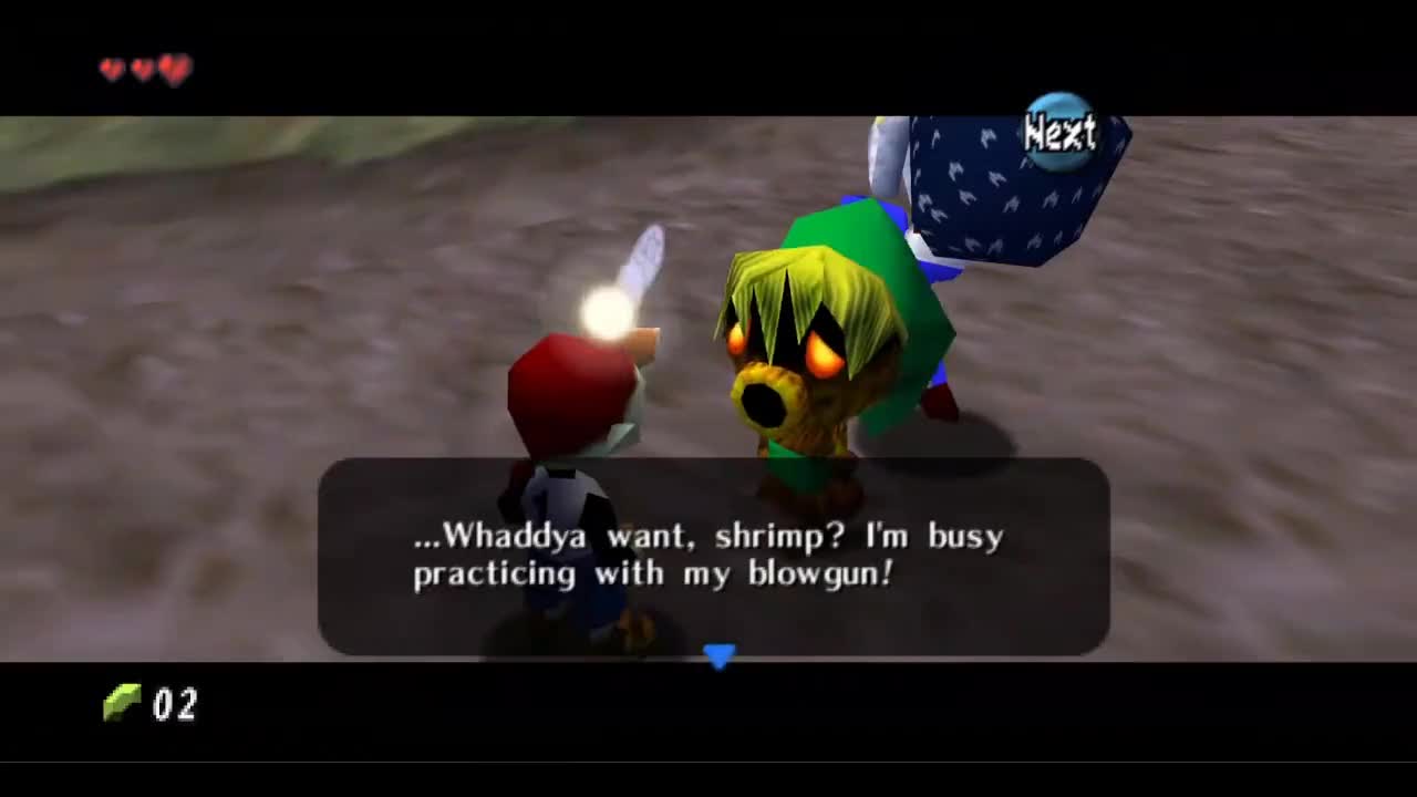 Playing Legend of Zelda: Majora's Mask like a ShitAss