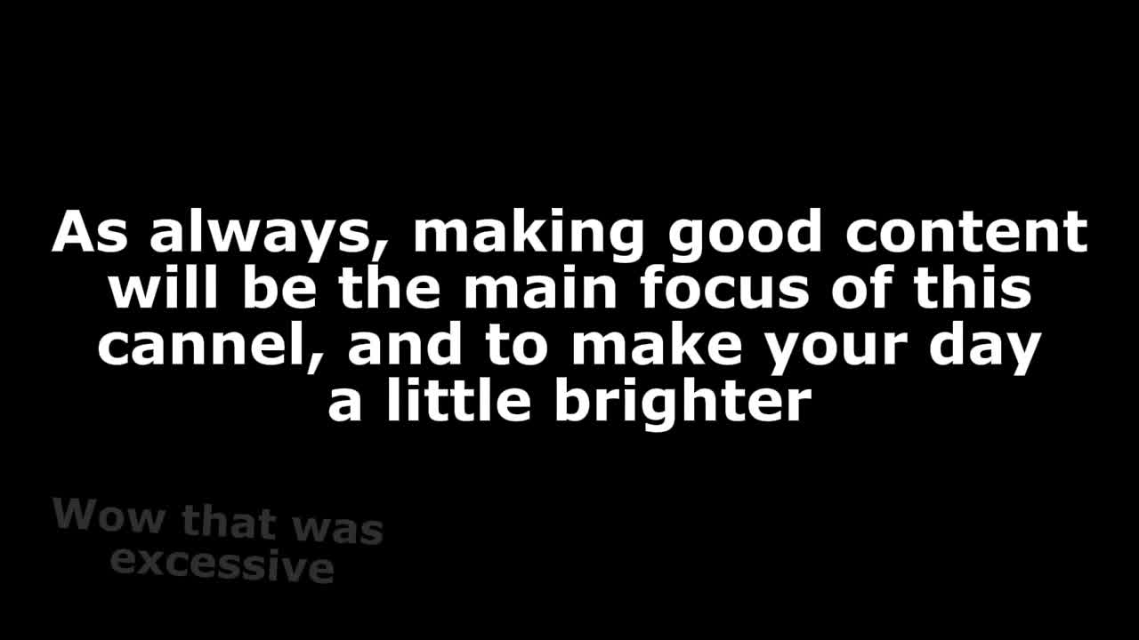 Boring announcment video