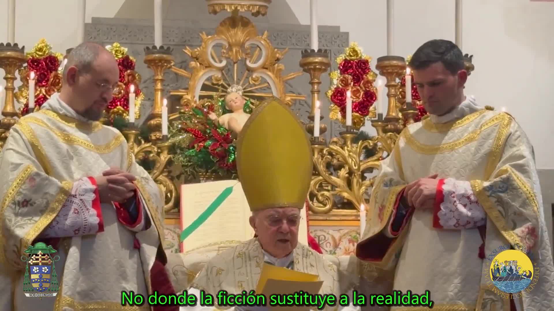 Arzobispo Carlo Maria Viganò Gloria in excelsis Deo – Homilía en la Navidad del Señor – 25 de diciem