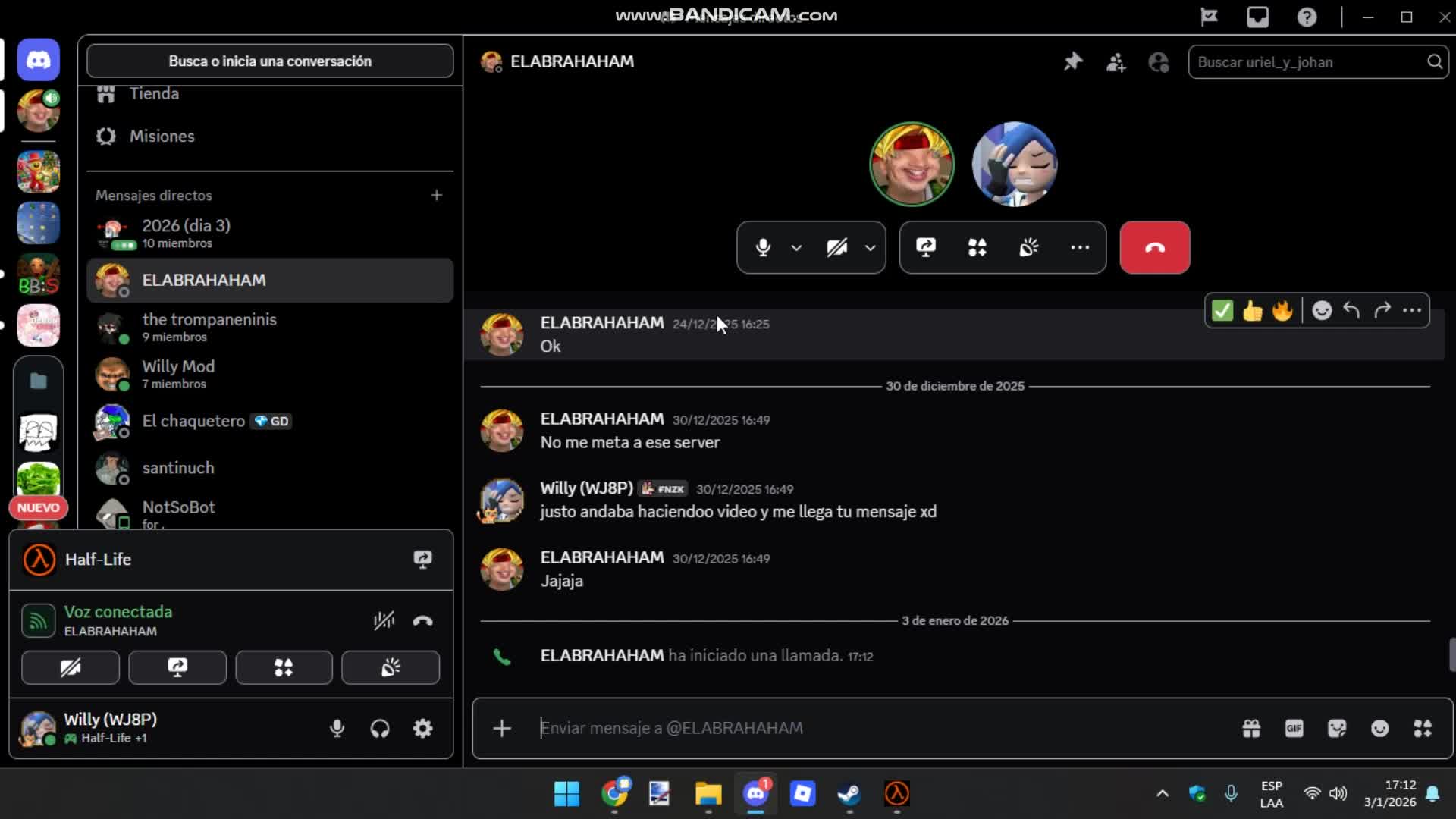 put4 niño esquizofrenico man (llamada hate de discord)