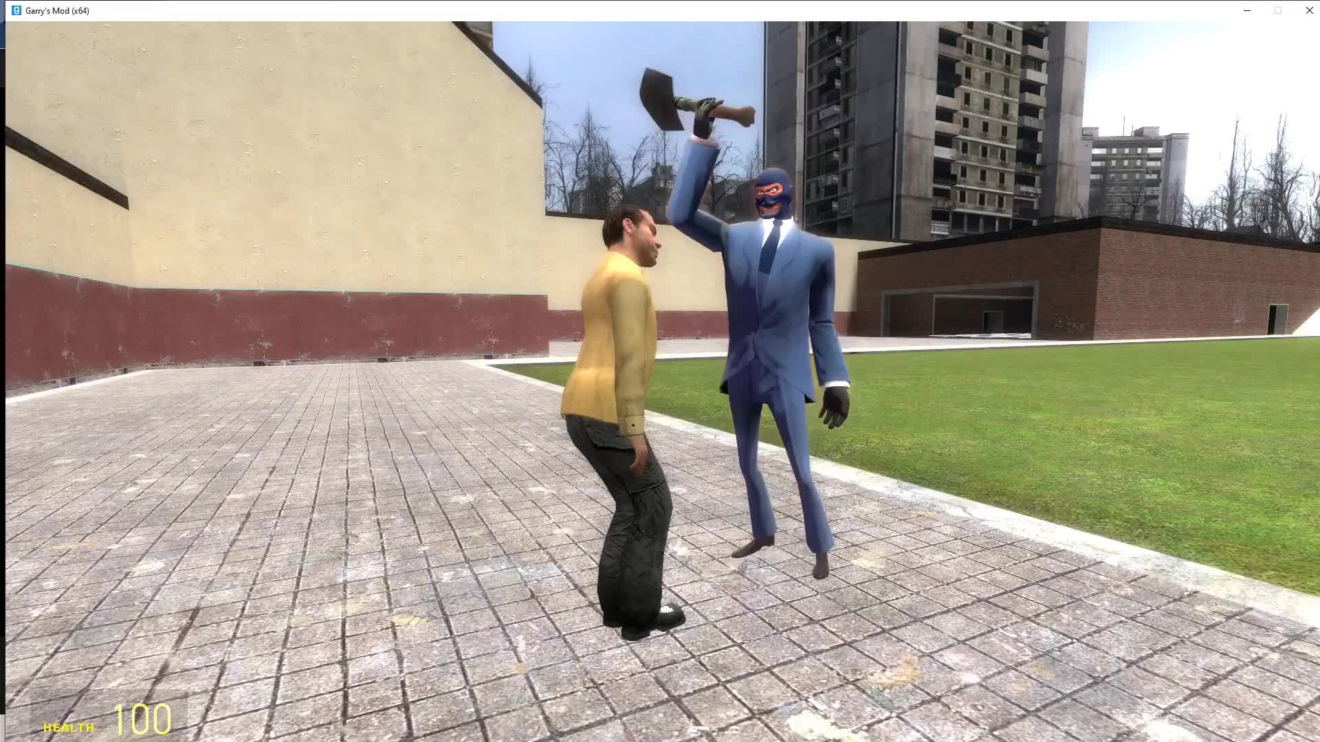 spy takes man down very disturbing