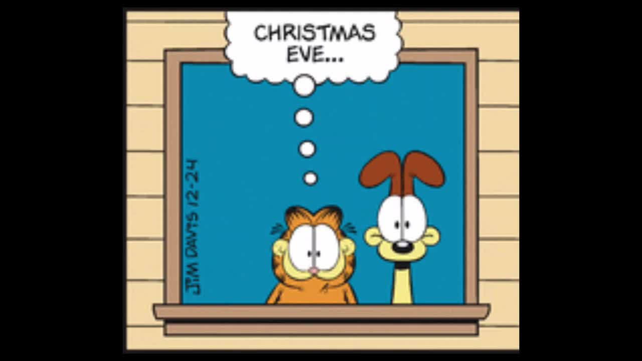 Garfield Comic Dub for December 24th, 2024