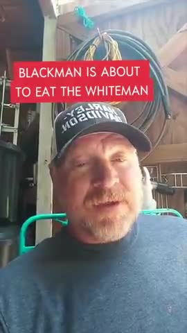 The black man is about to eat you alive! 💪🏿