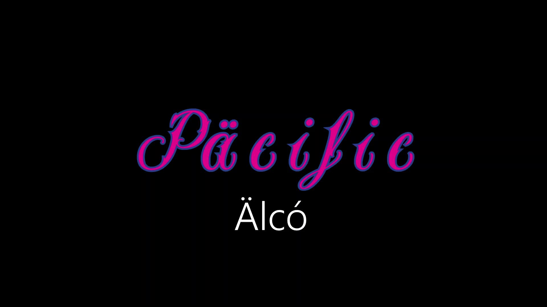 Päcific ¦ Älcó (officiäl audió)