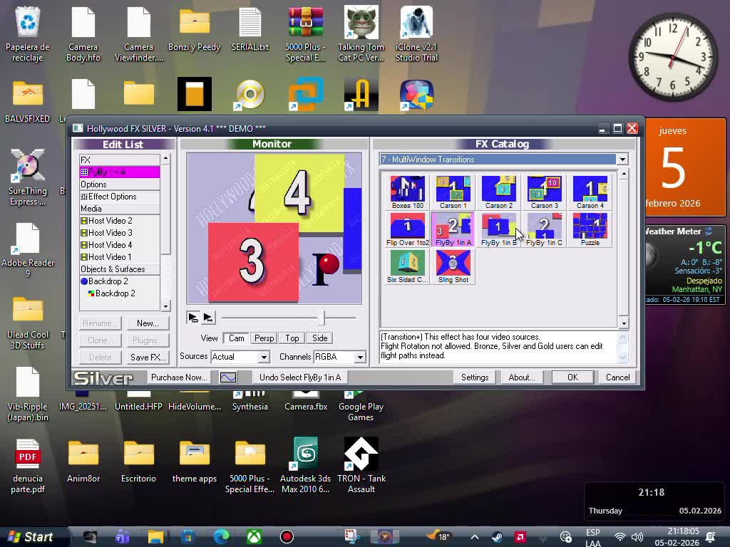 Mi Prevista Del Hollywood FX Silver Mi Prevista Del Hollywood FX Silver