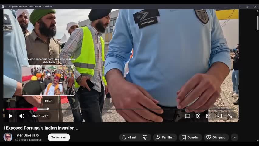 Americano "burro" vai a Portugal e "confunde" symbolo Khalsa com Khalistania Americano "burro" vai a Portugal e "confunde" symbolo Khalsa com Khalistania